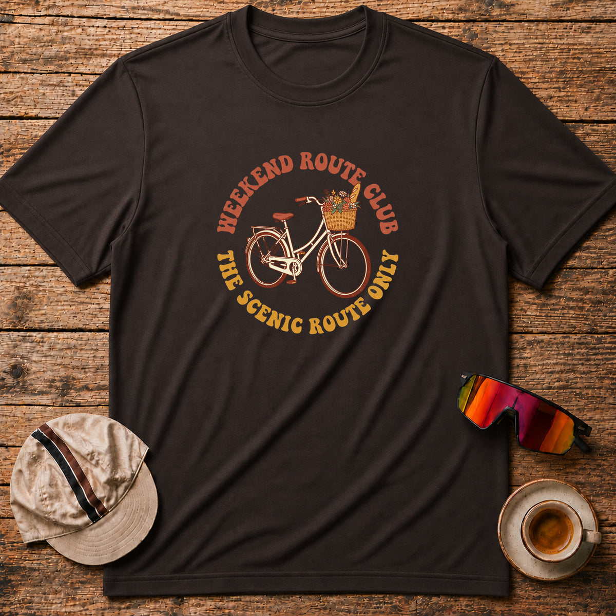 Weekend Route Club cycling T-shirt