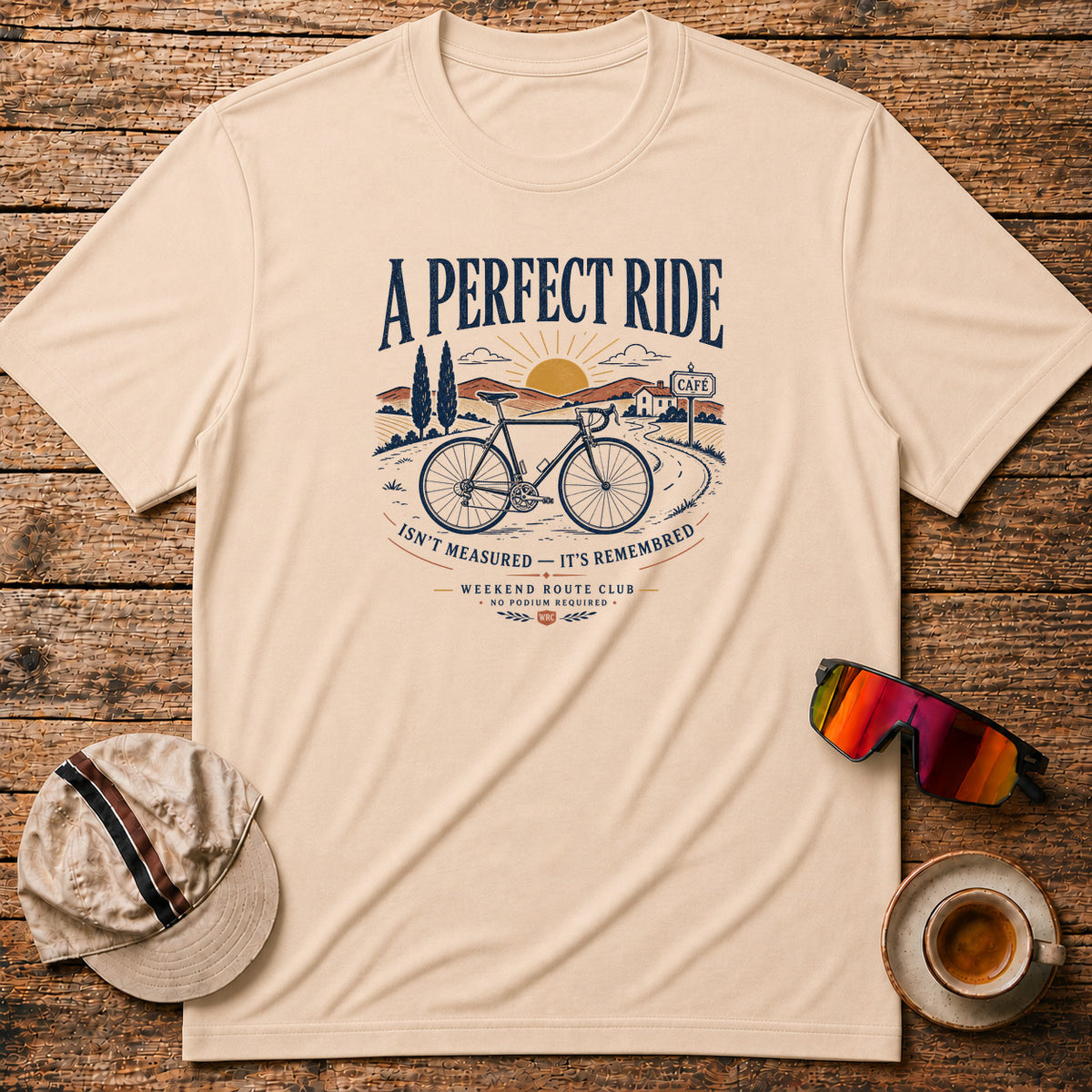 Weekend Route Club cycling T-shirt