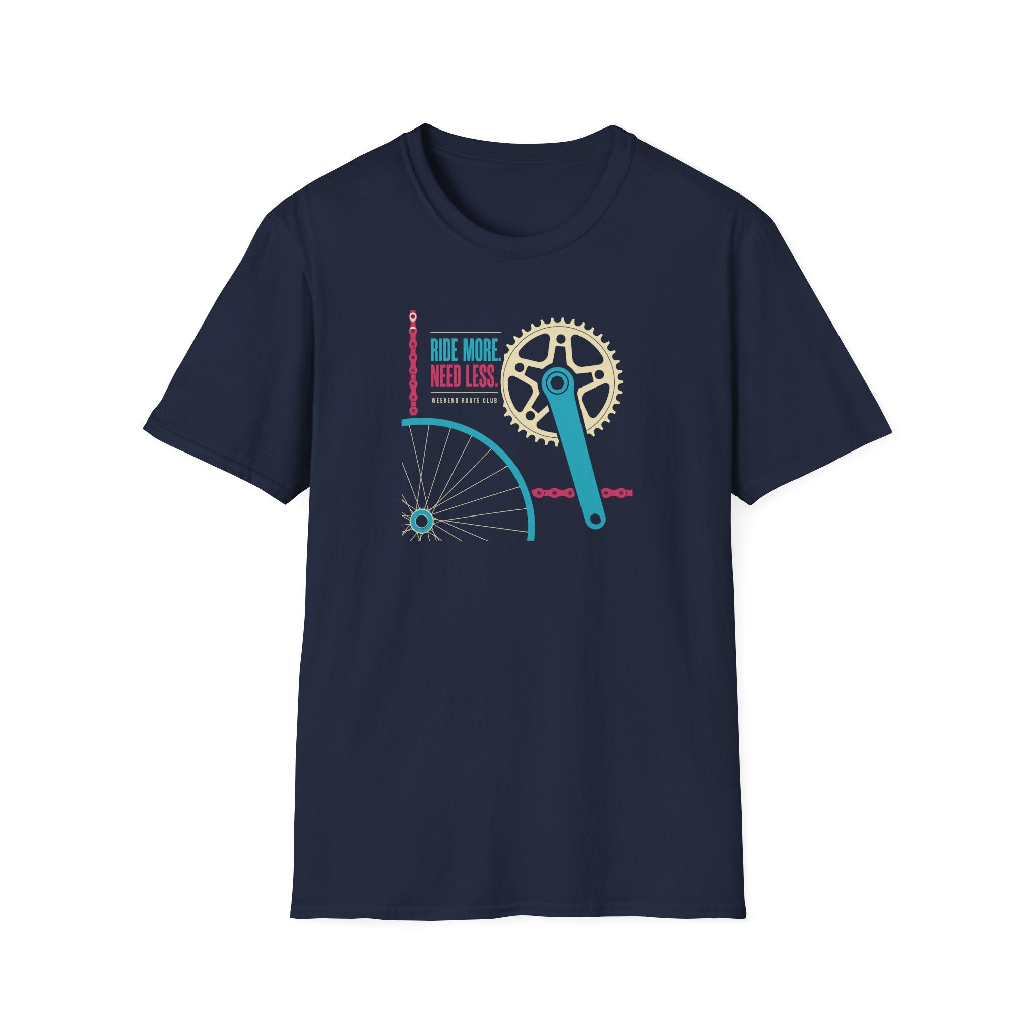 Ride More Need Less Neon Edition T-Shirt