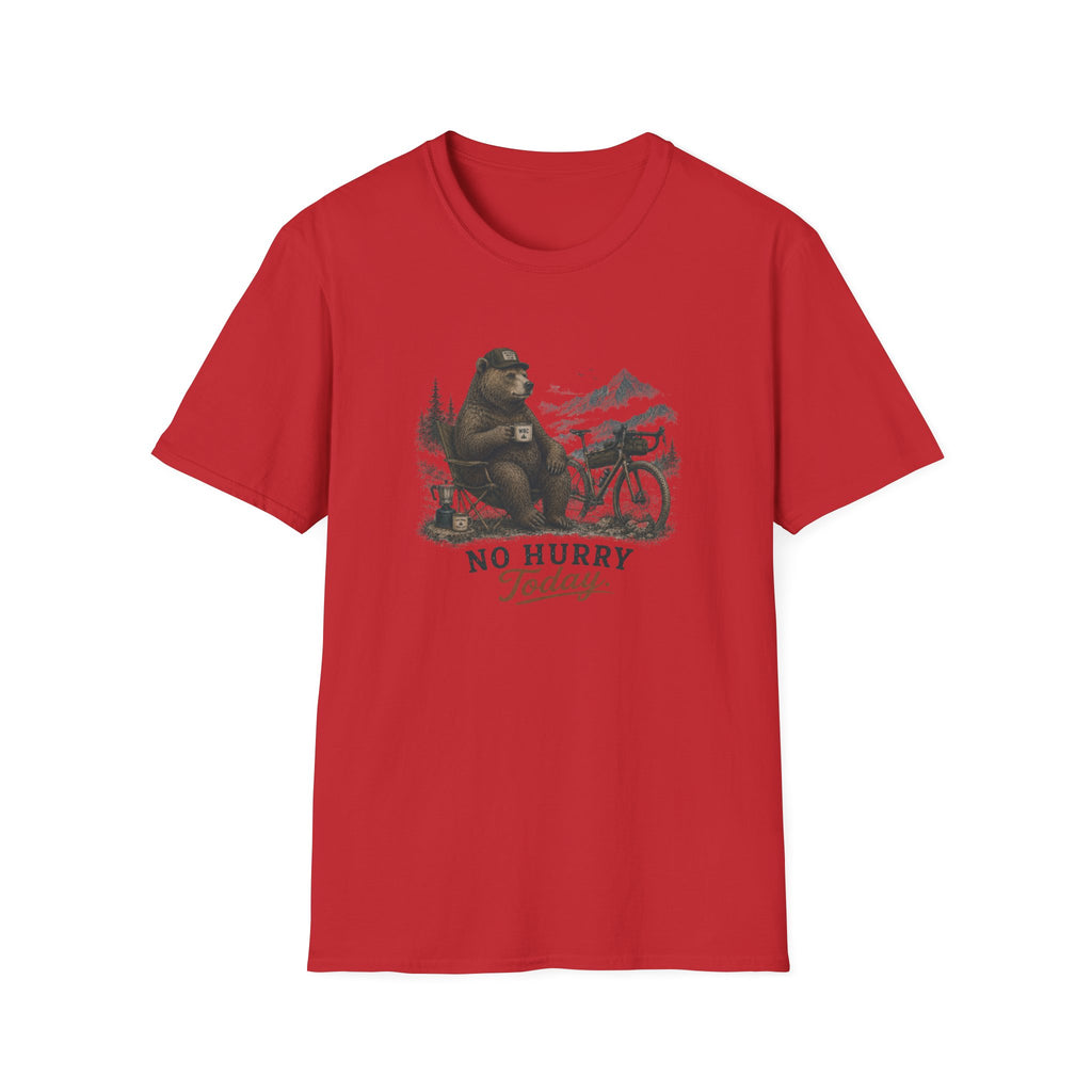 No Hurry Today Bear T-Shirt