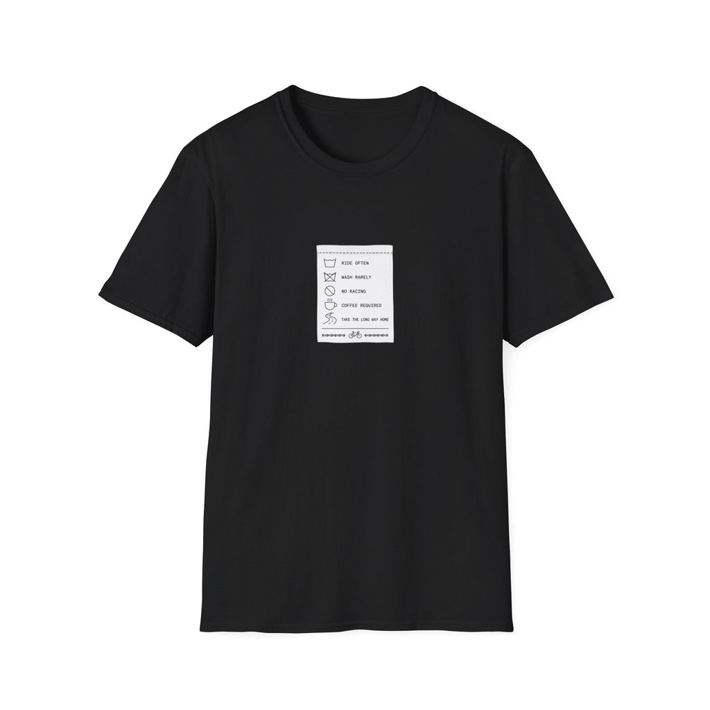 Washing Instructions T-Shirt