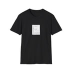 Washing Instructions T-Shirt