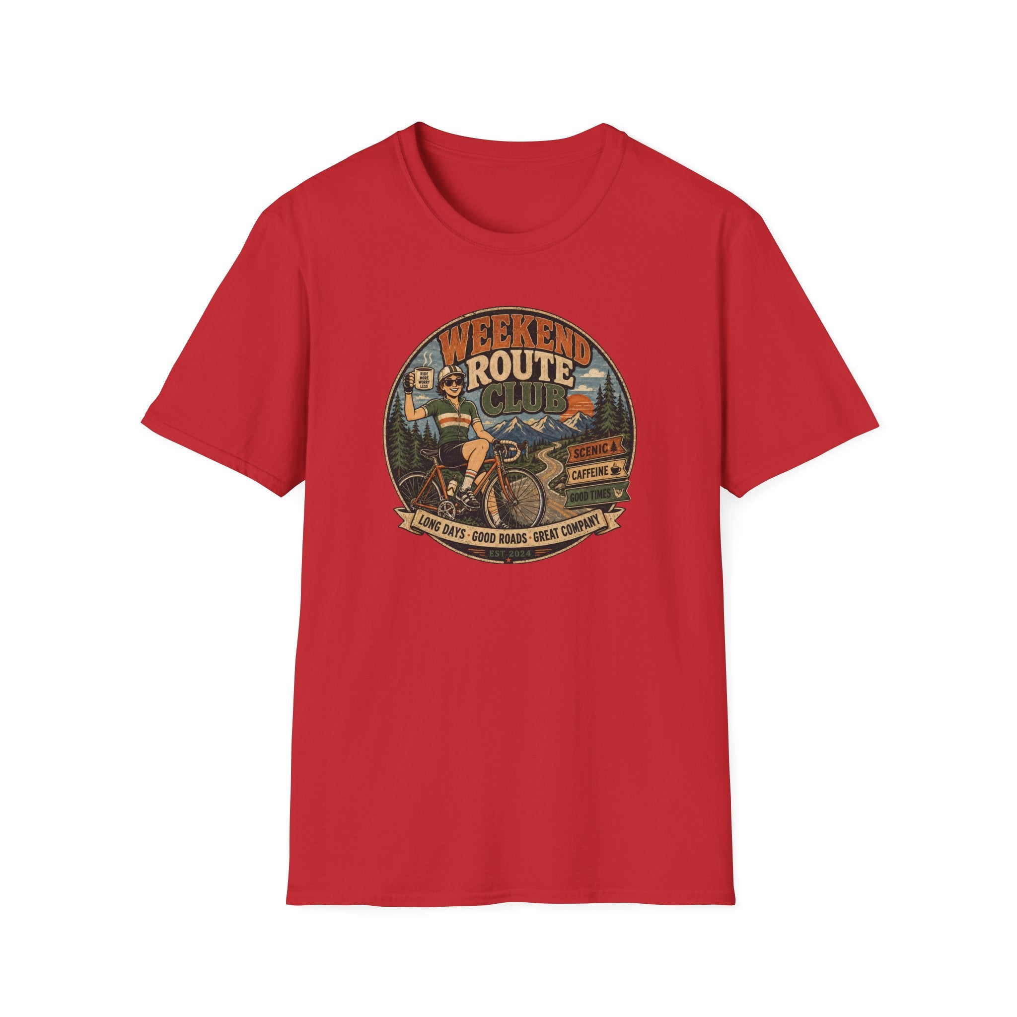 Long Days Good Roads 2 T-Shirt
