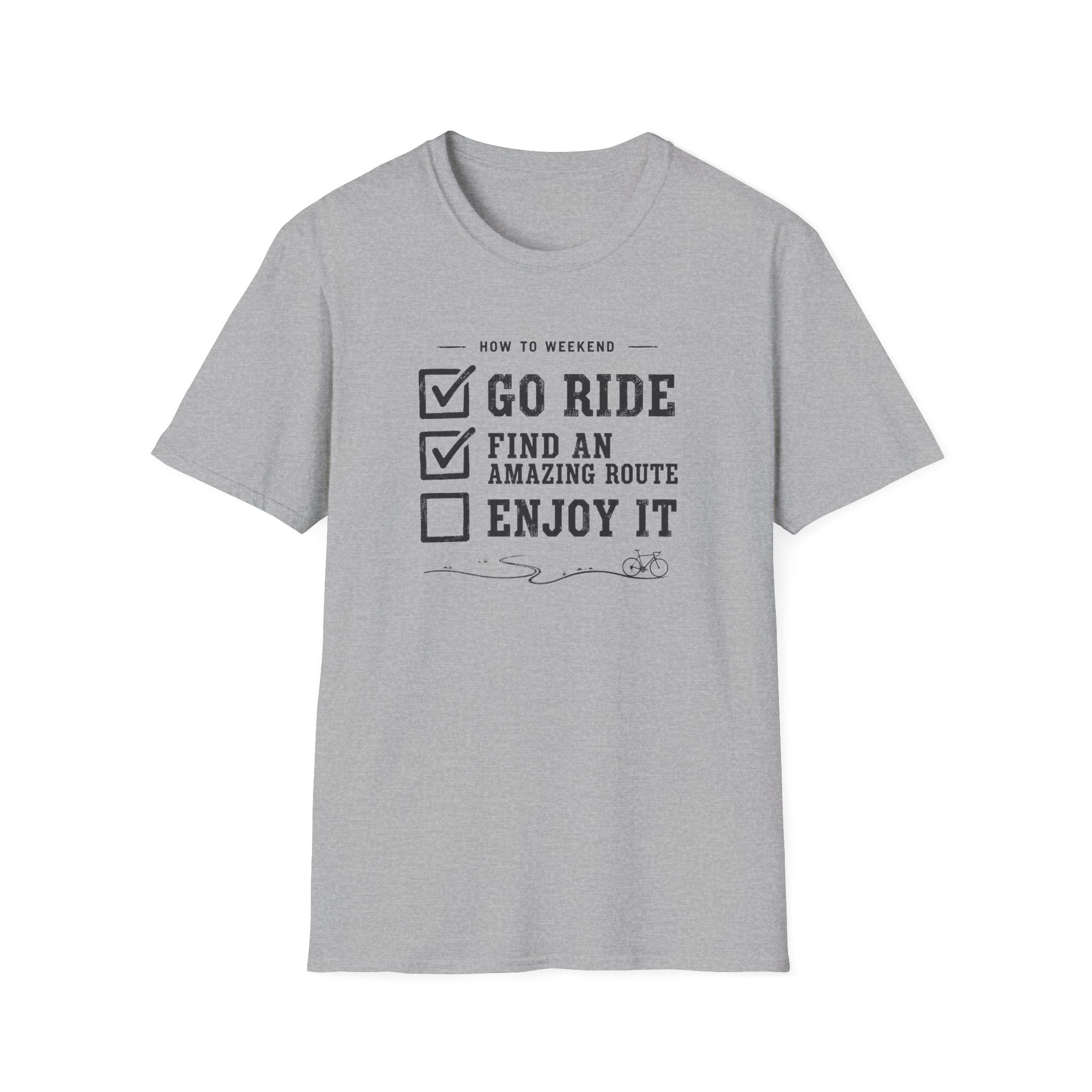 How to Weekend Checklist T-Shirt