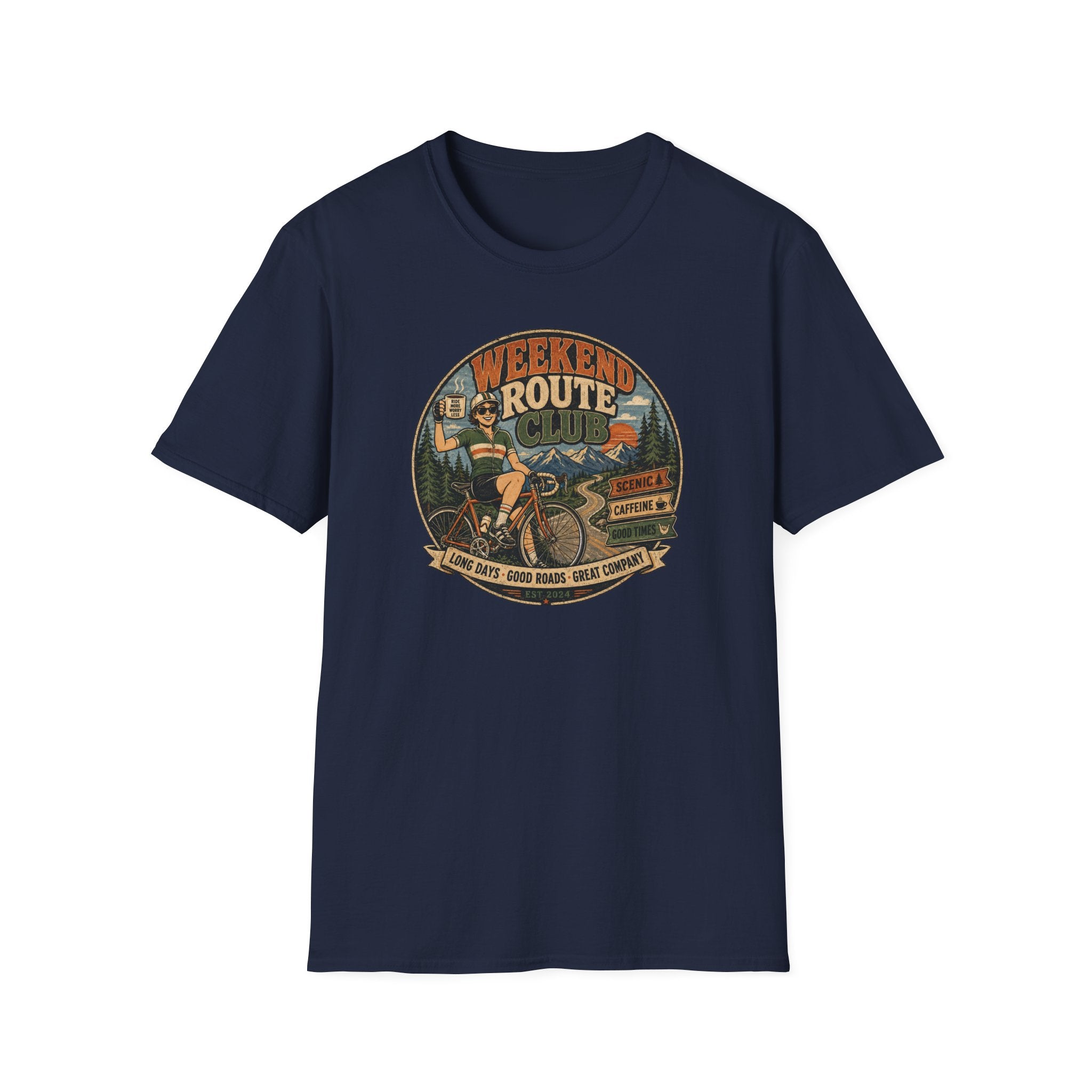 Long Days Good Roads 2 T-Shirt
