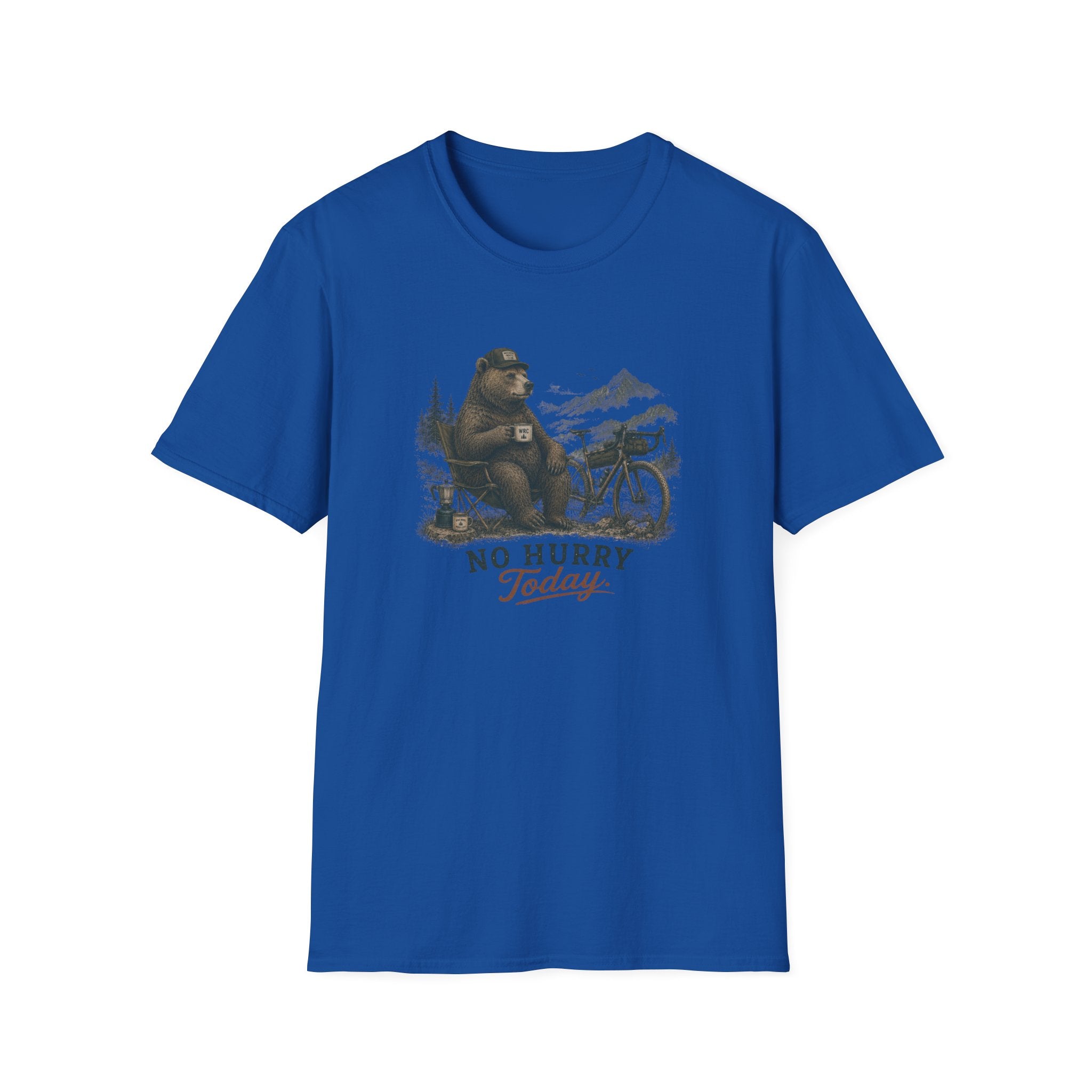 No Hurry Today Bear T-Shirt
