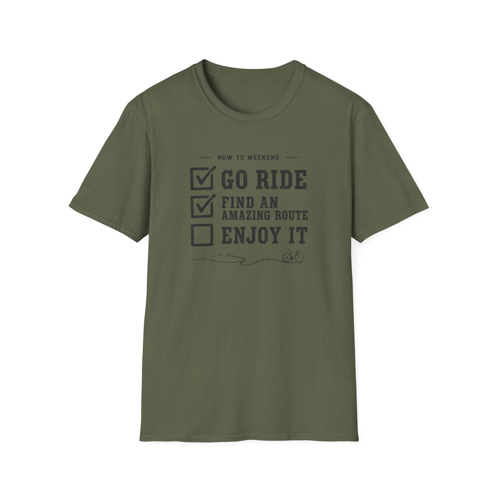 How to Weekend Checklist T-Shirt