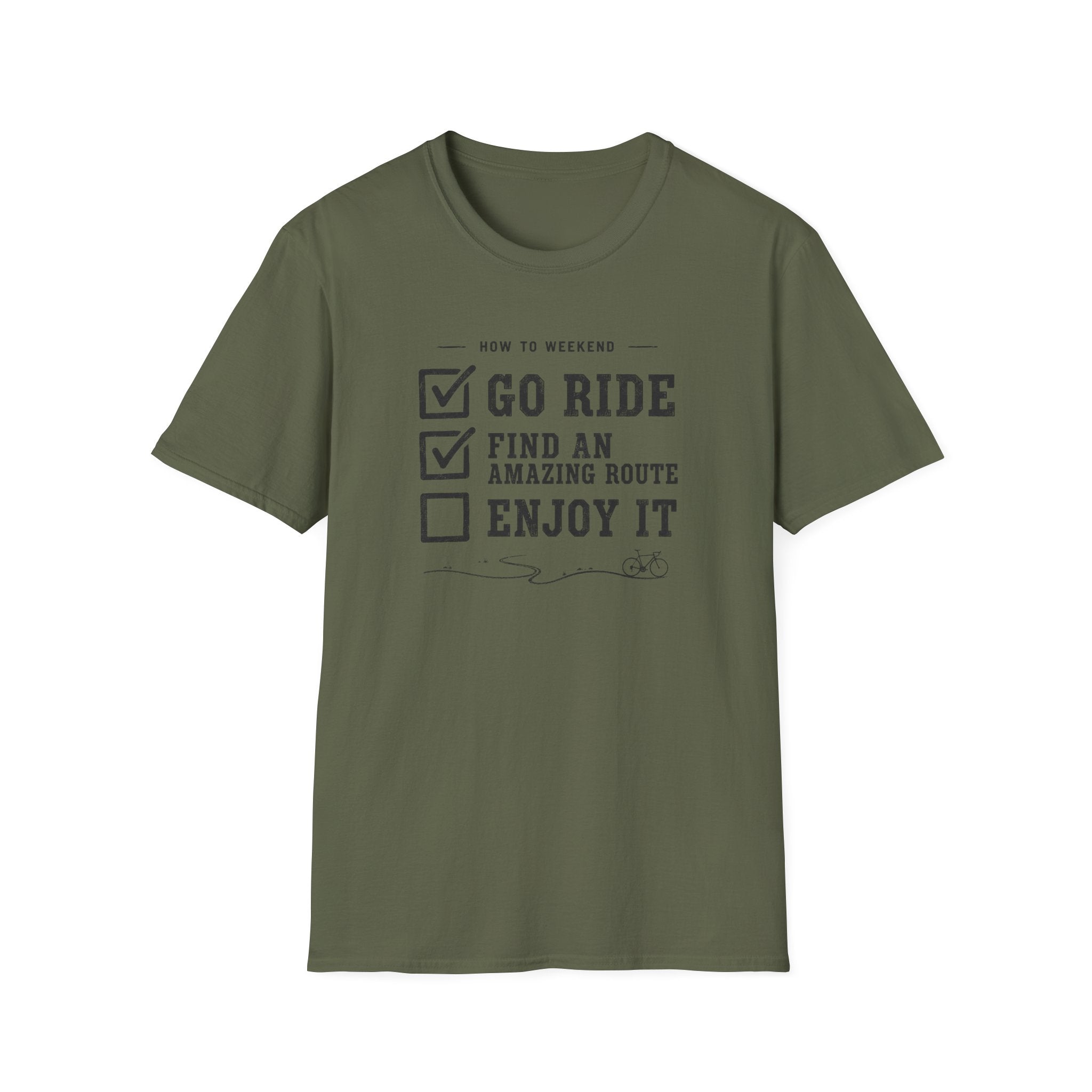 How to Weekend Checklist T-Shirt