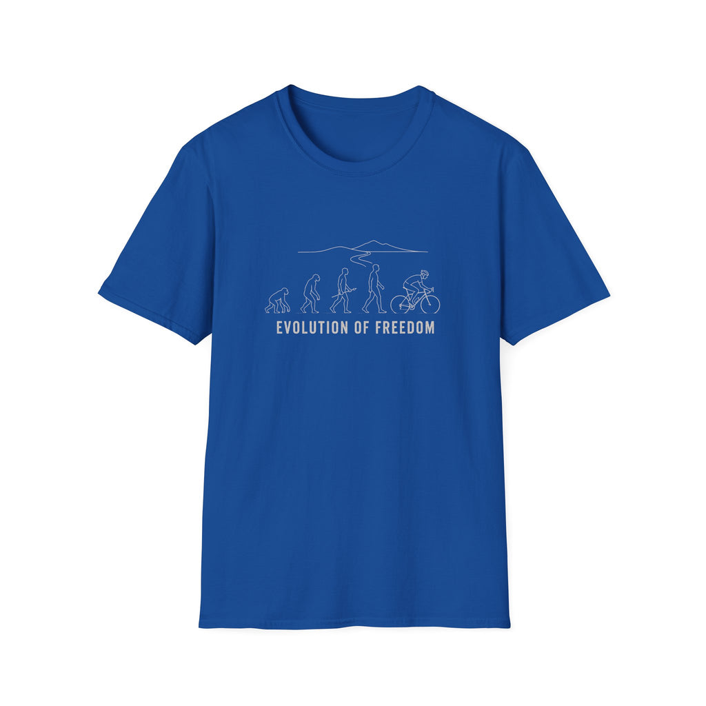 Evolution of Freedom Minimal Text T-Shirt