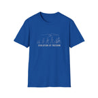 Evolution of Freedom Minimal Text T-Shirt