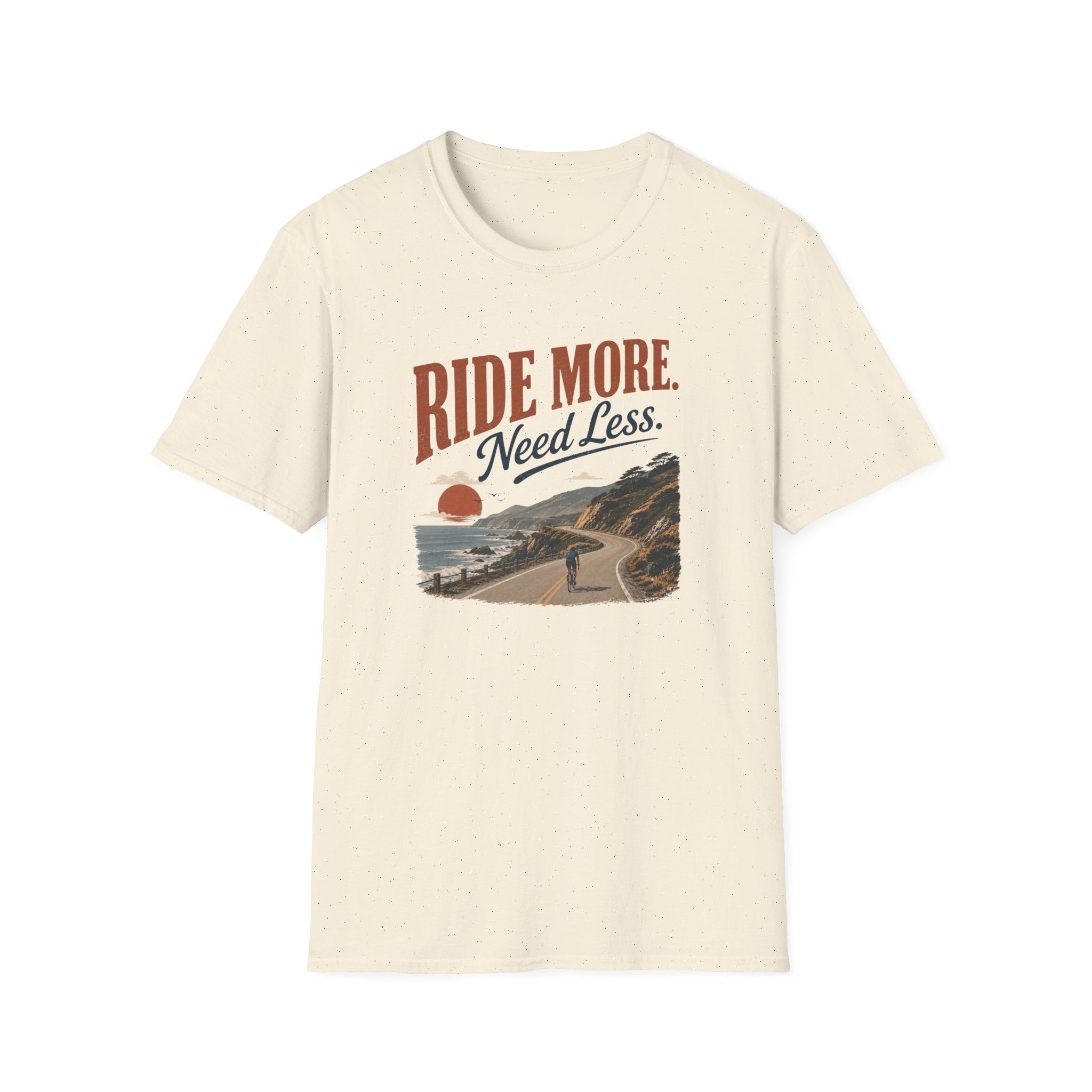 Ride More Need Less Coast T-Shirt