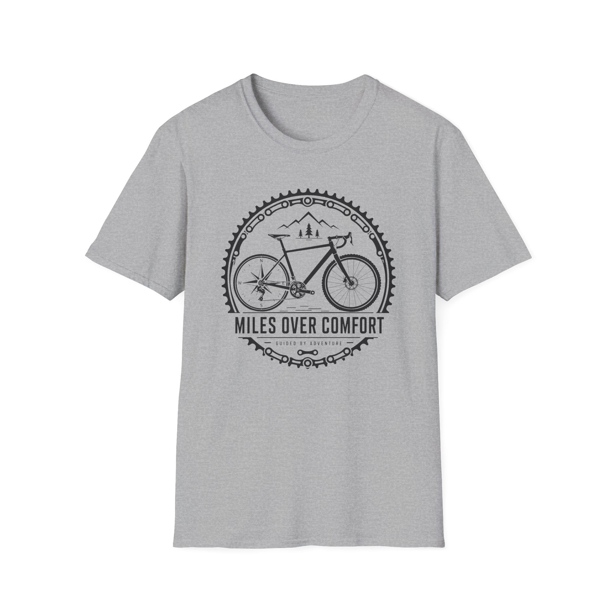 Miles Over Comfort Minimalist T-Shirt