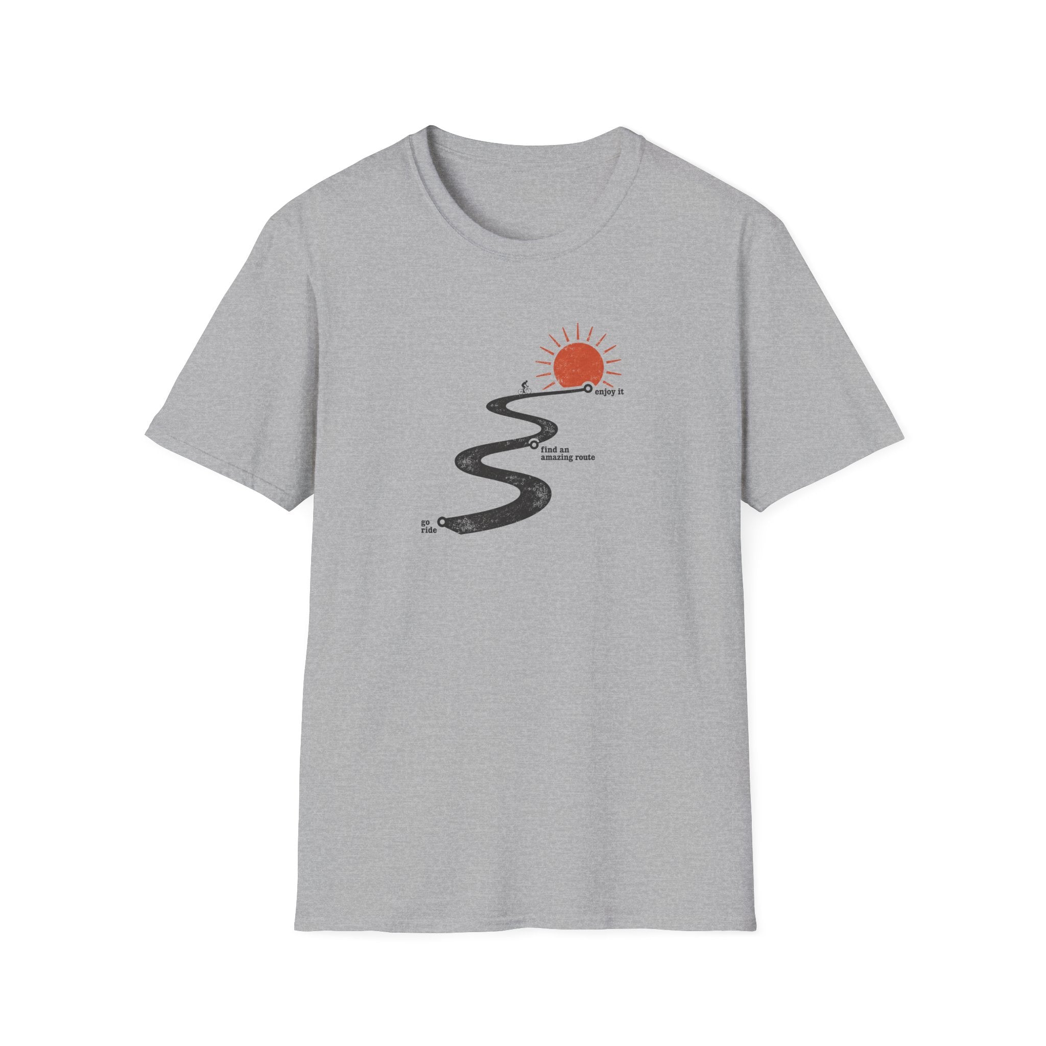 Find an Amazing Route Sun T-Shirt