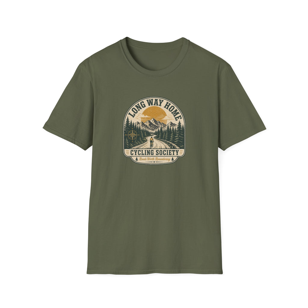 Long Way Home Cycling Societey T-Shirt