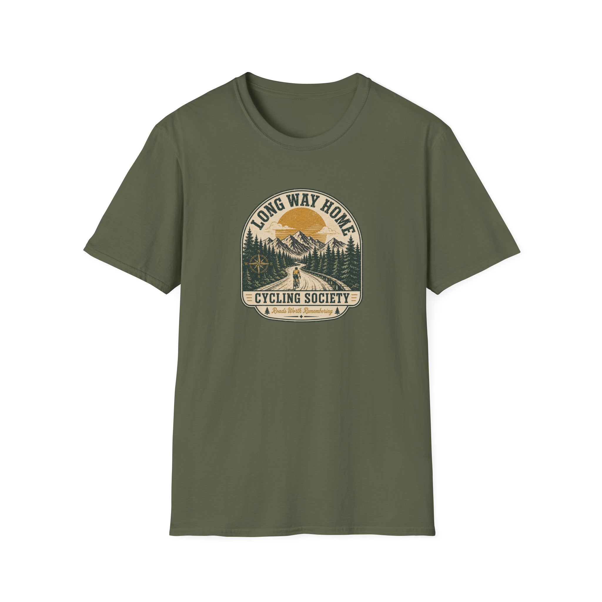Long Way Home Cycling Societey T-Shirt