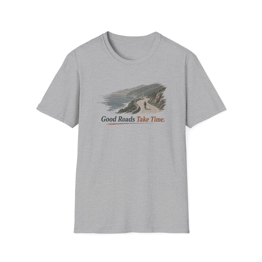 Good Roads Take Time Coast T-Shirt