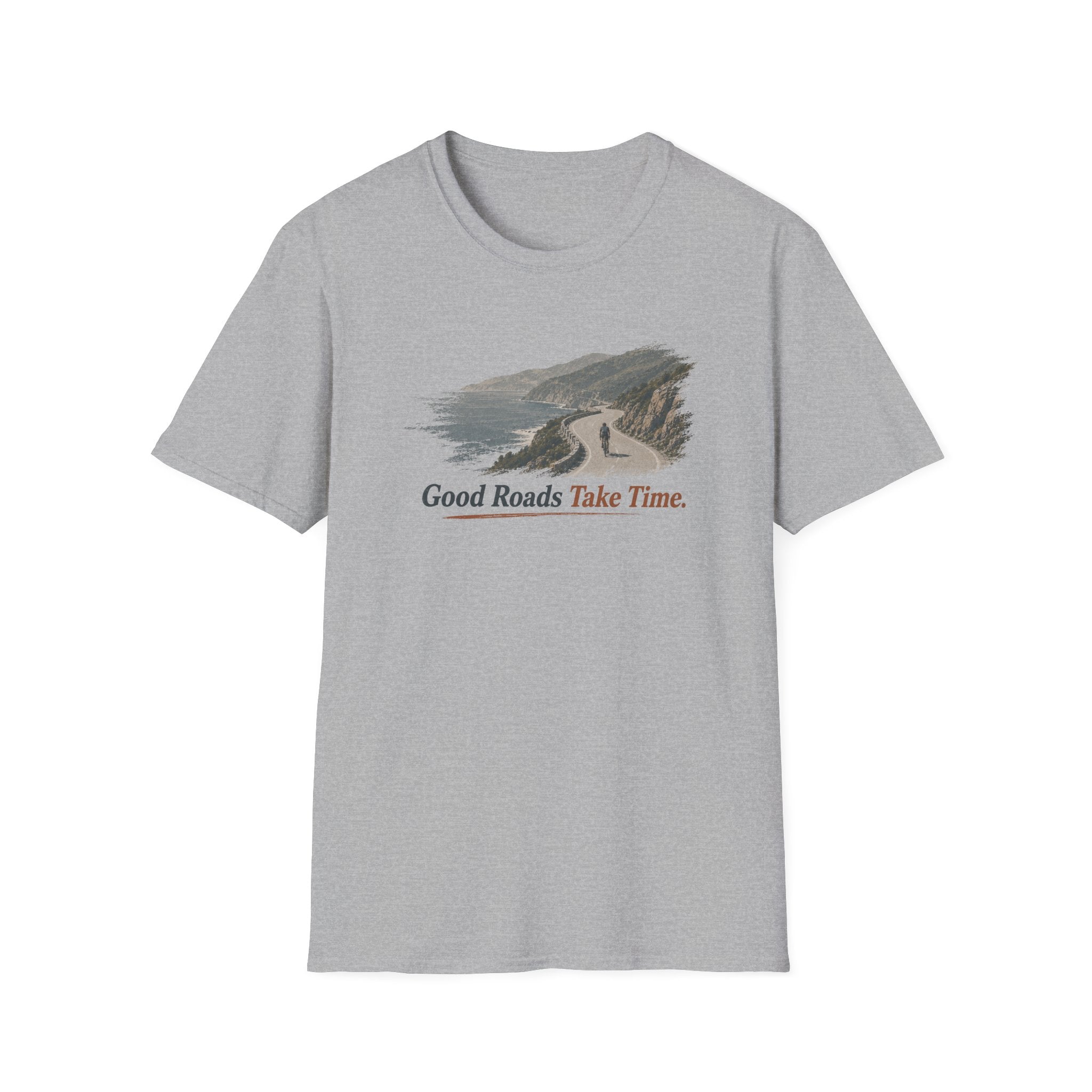 Good Roads Take Time Coast T-Shirt