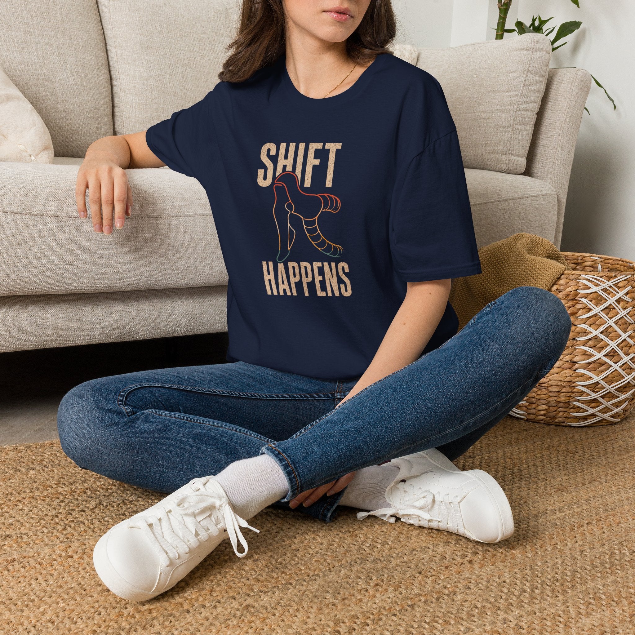 Shift Happens Saddle T-Shirt