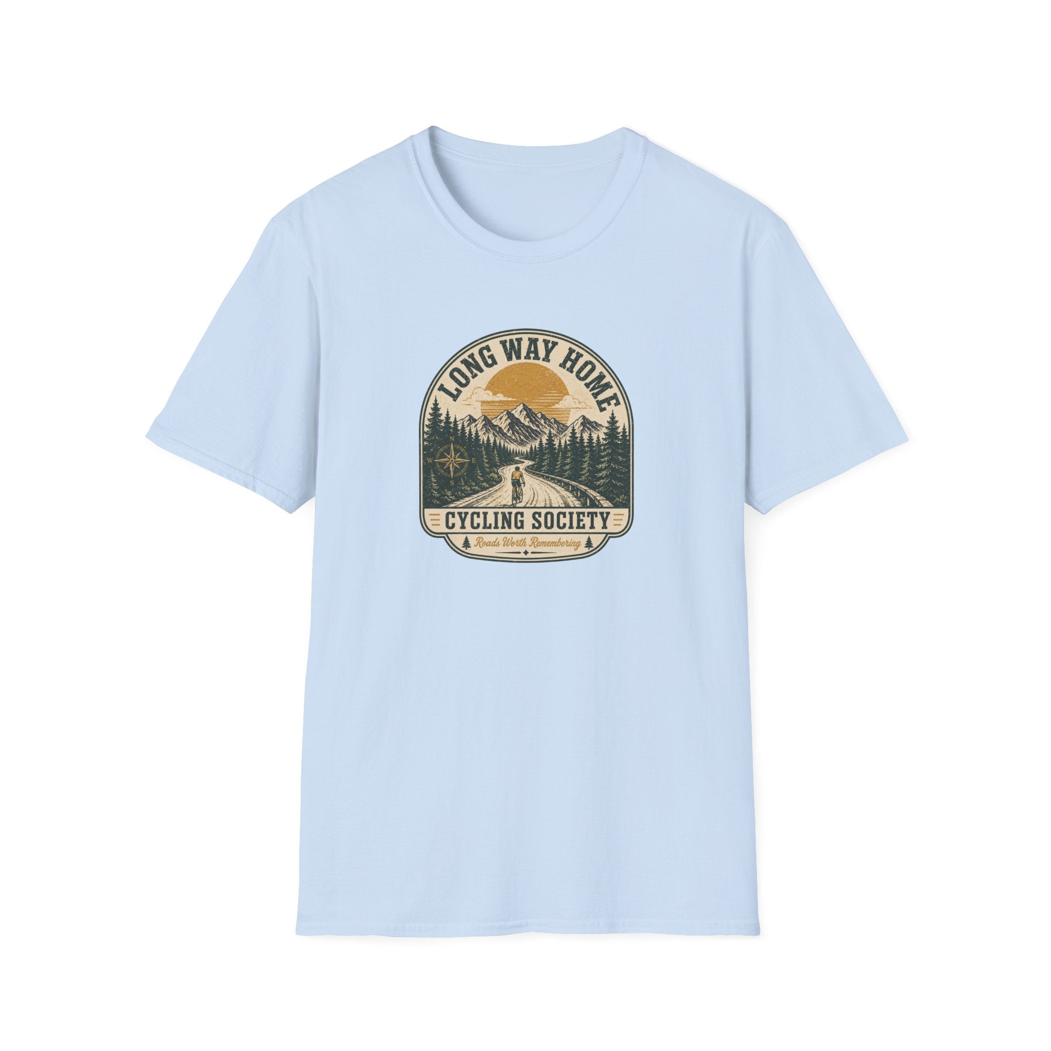 Long Way Home Cycling Societey T-Shirt
