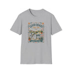 Good Roads Take Time Folk Style T-Shirt