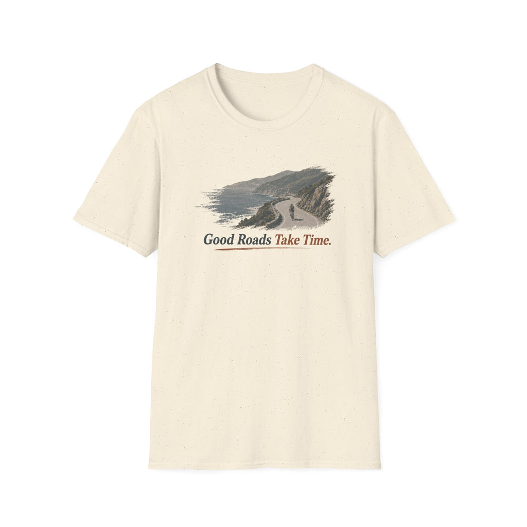 Good Roads Take Time Coast T-Shirt