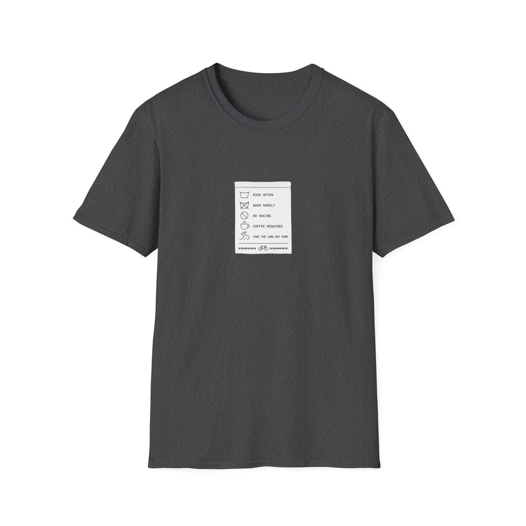 Washing Instructions T-Shirt