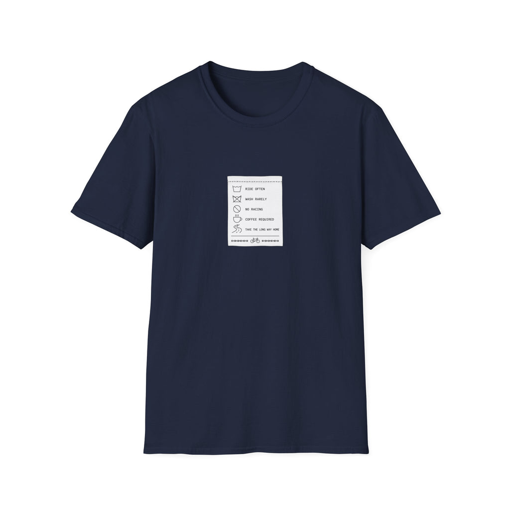 Washing Instructions T-Shirt