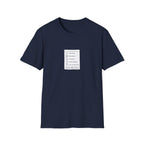 Washing Instructions T-Shirt