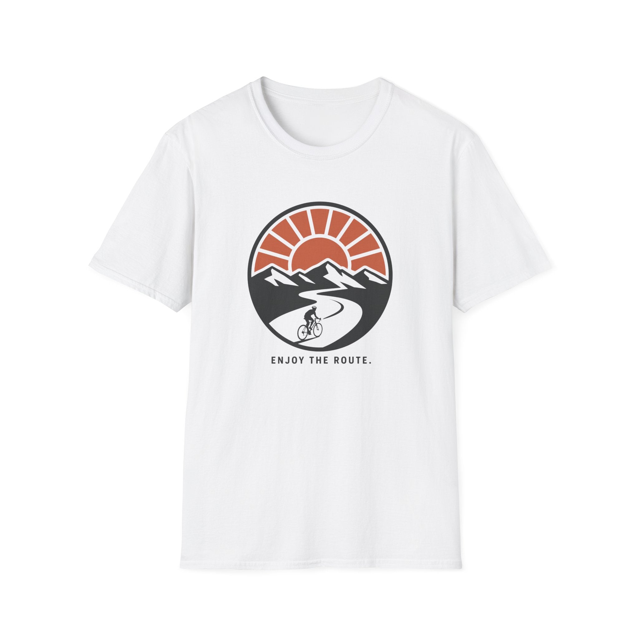 Enjoy the Route Orange Sun T-Shirt