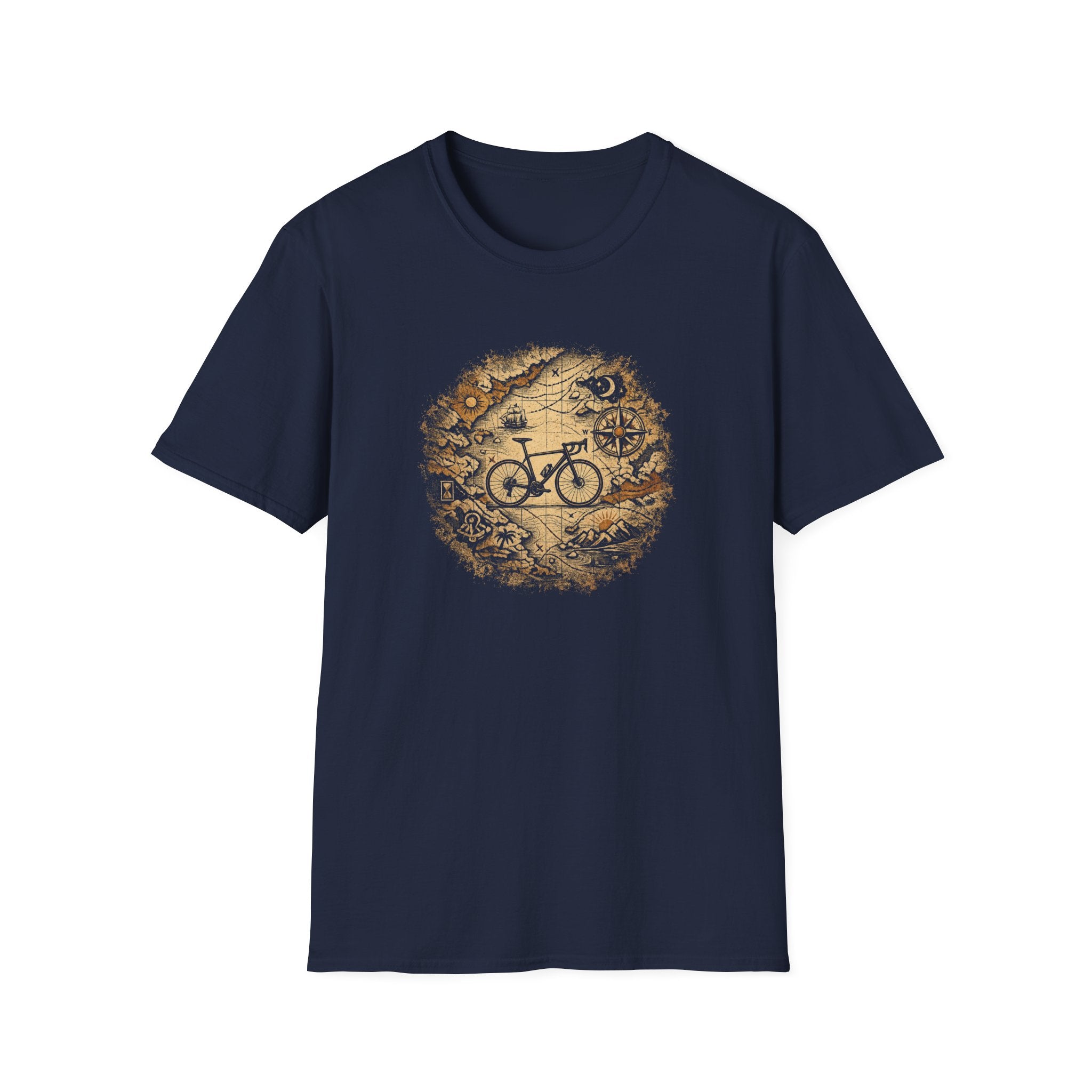 Globe ausgefranst T-Shirt