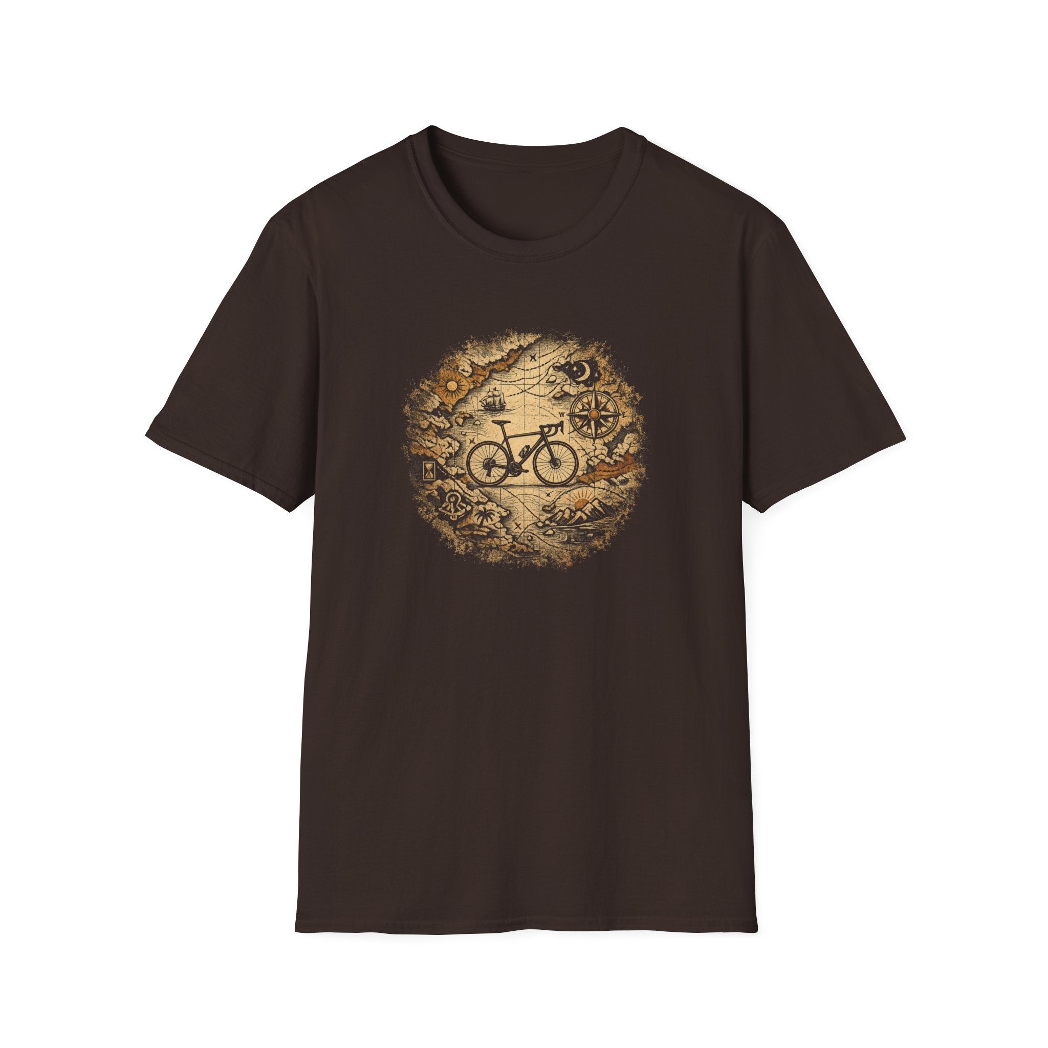 Globe ausgefranst T-Shirt