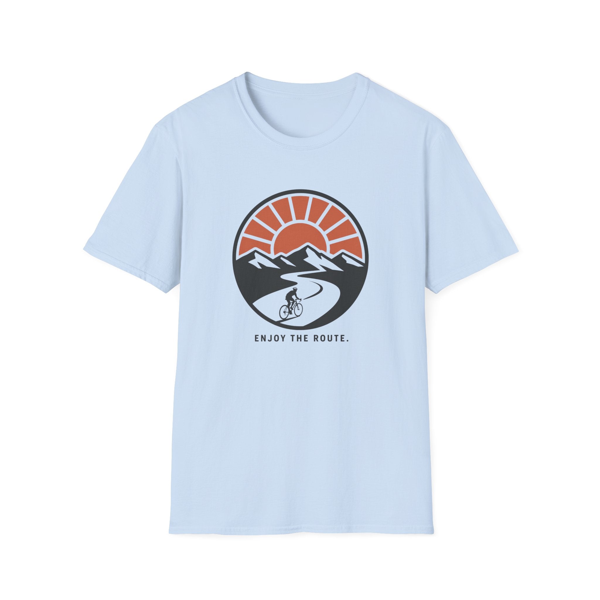 Enjoy the Route Orange Sun T-Shirt