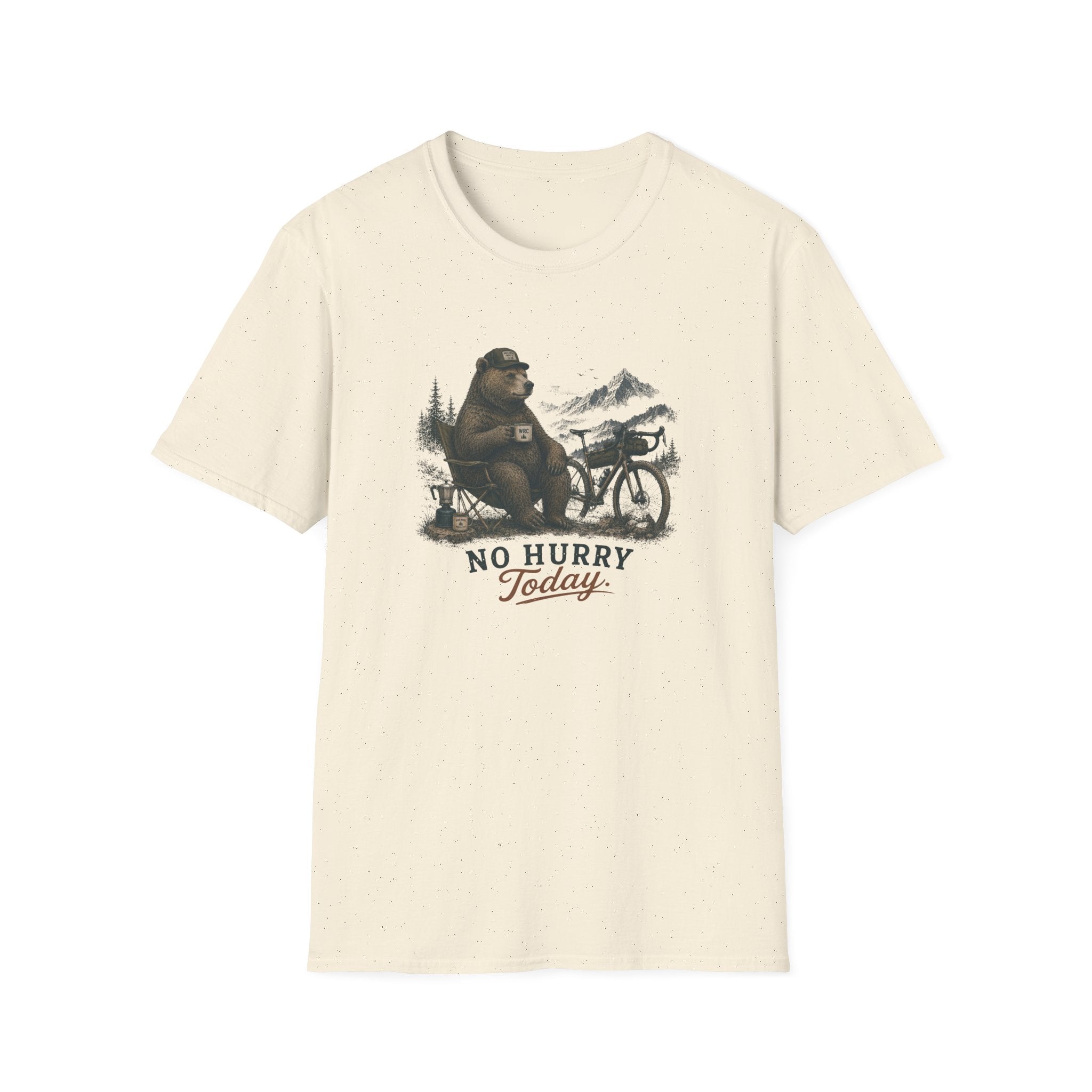 No Hurry Today Bear T-Shirt