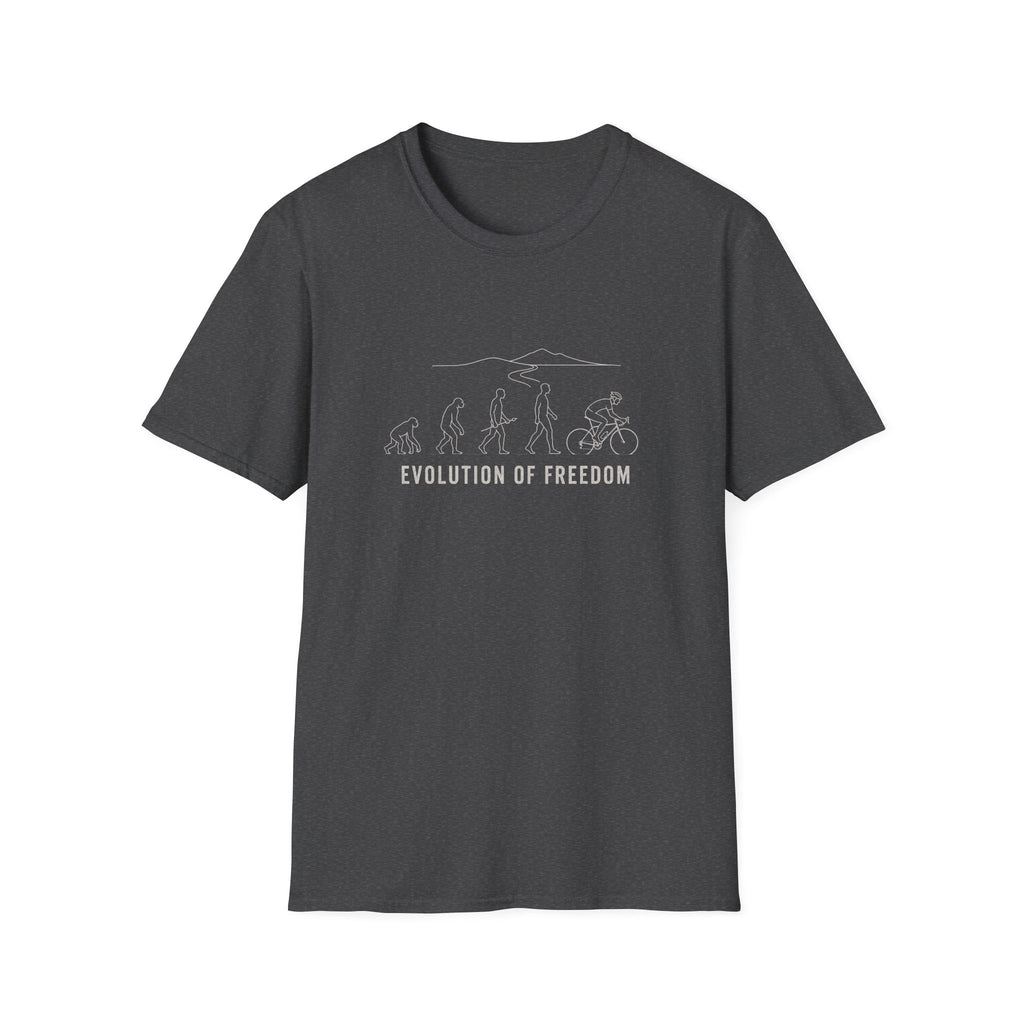 Evolution of Freedom Minimal Text T-Shirt