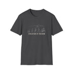 Evolution of Freedom Minimal Text T-Shirt