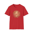 Globe ausgefranst T-Shirt