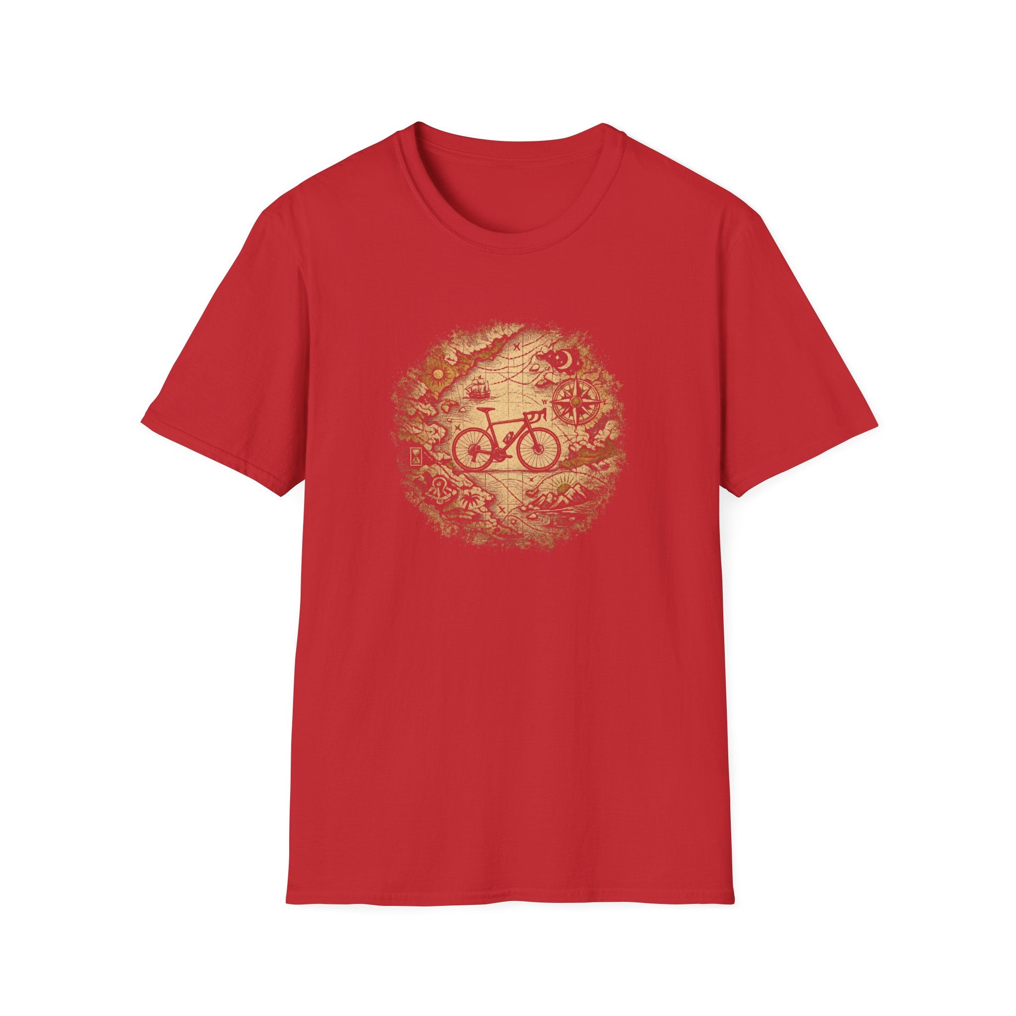 Globe ausgefranst T-Shirt