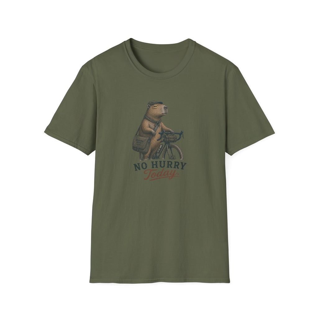 No Hurry Today Capybara T-Shirt