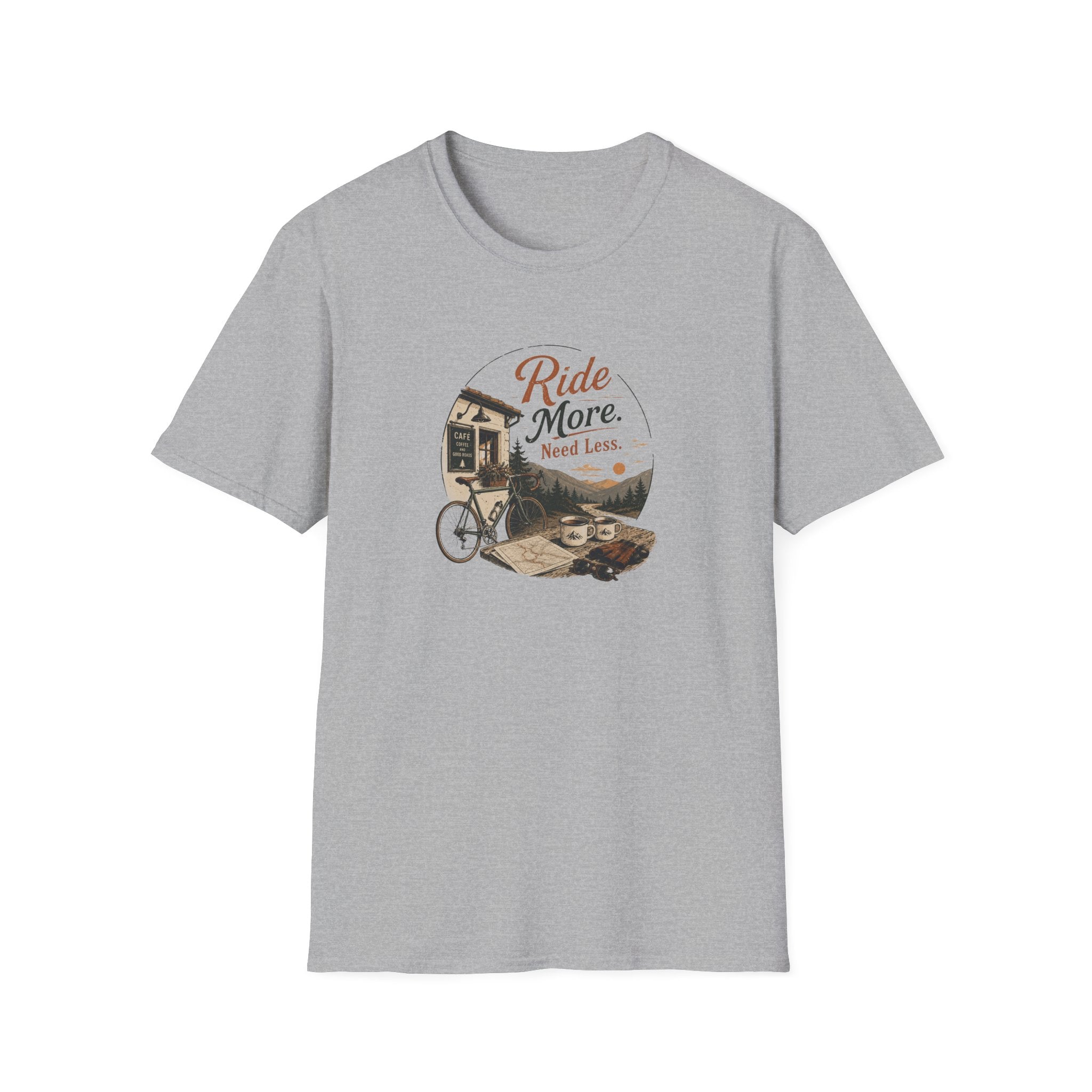 Ride More Need Less 4 T-Shirt