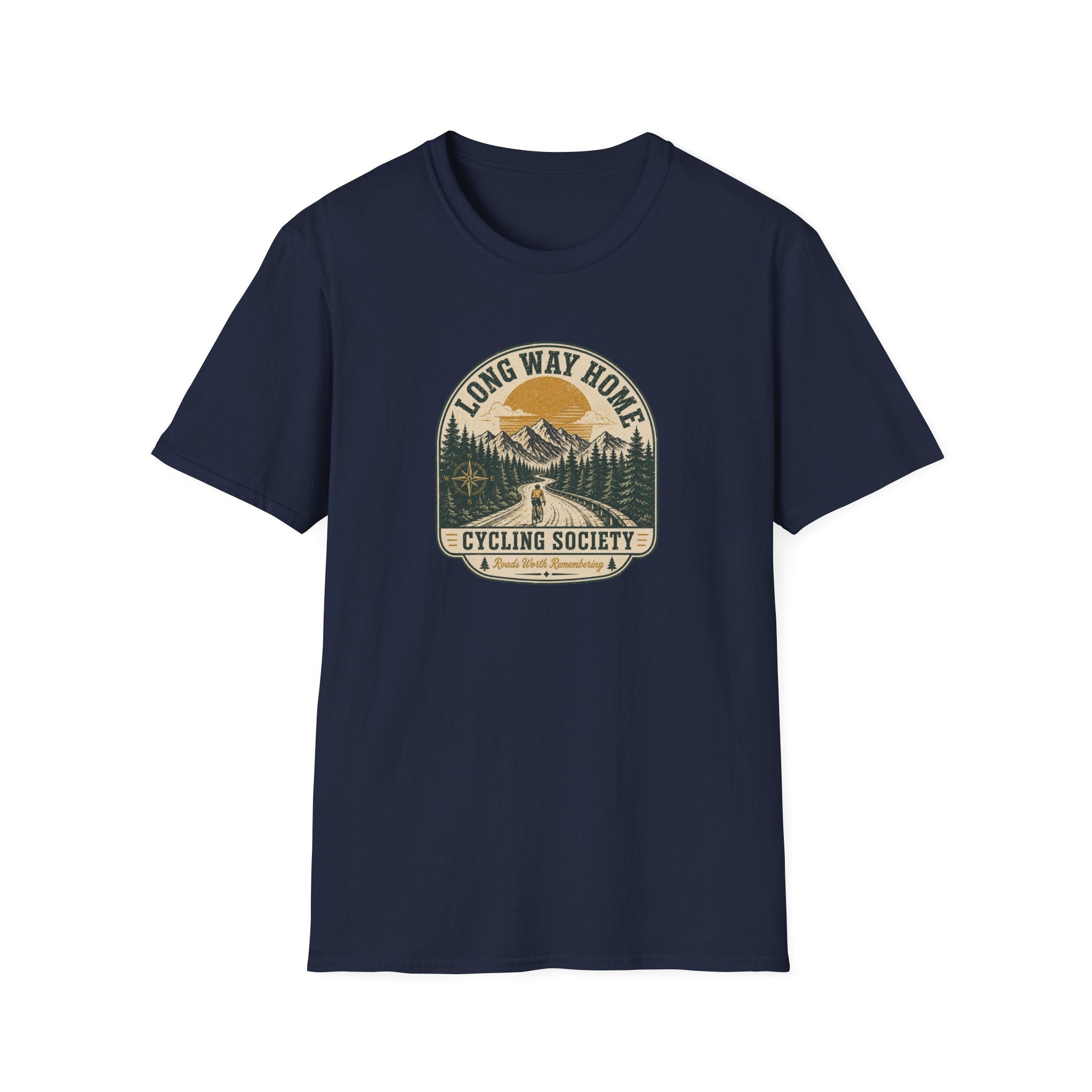 Long Way Home Cycling Societey T-Shirt