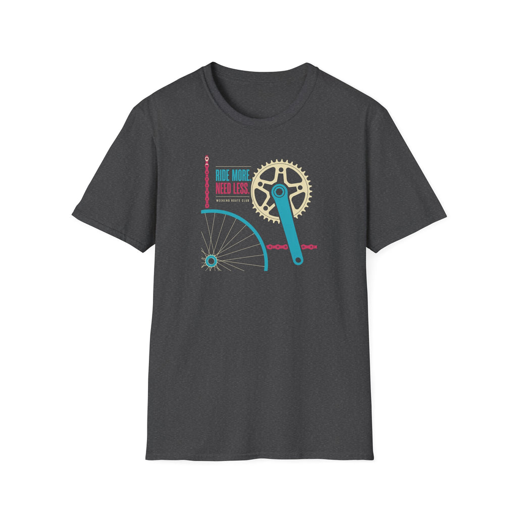Ride More Need Less Neon Edition T-Shirt