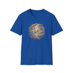 Globe ausgefranst T-Shirt