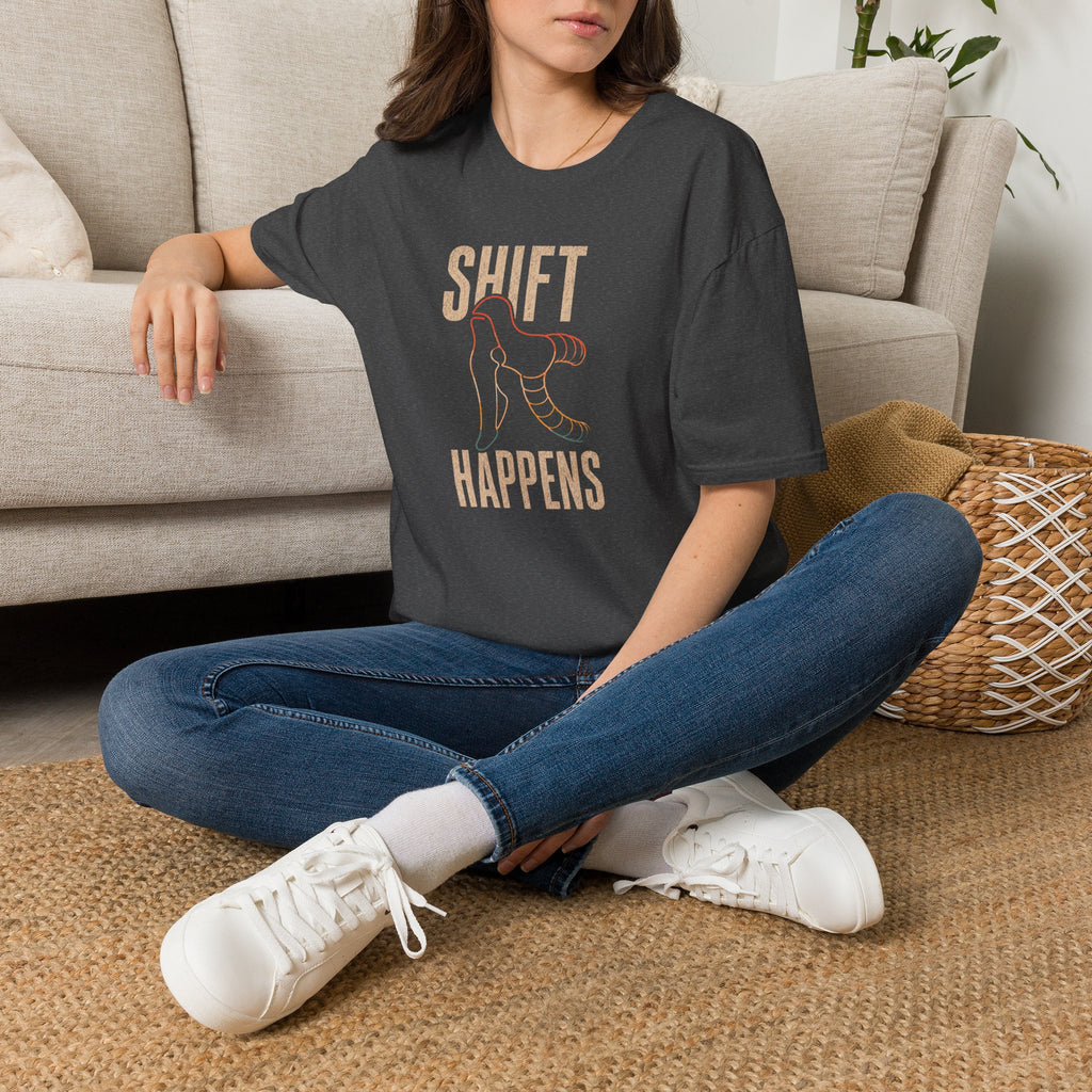 Shift Happens Saddle T-Shirt