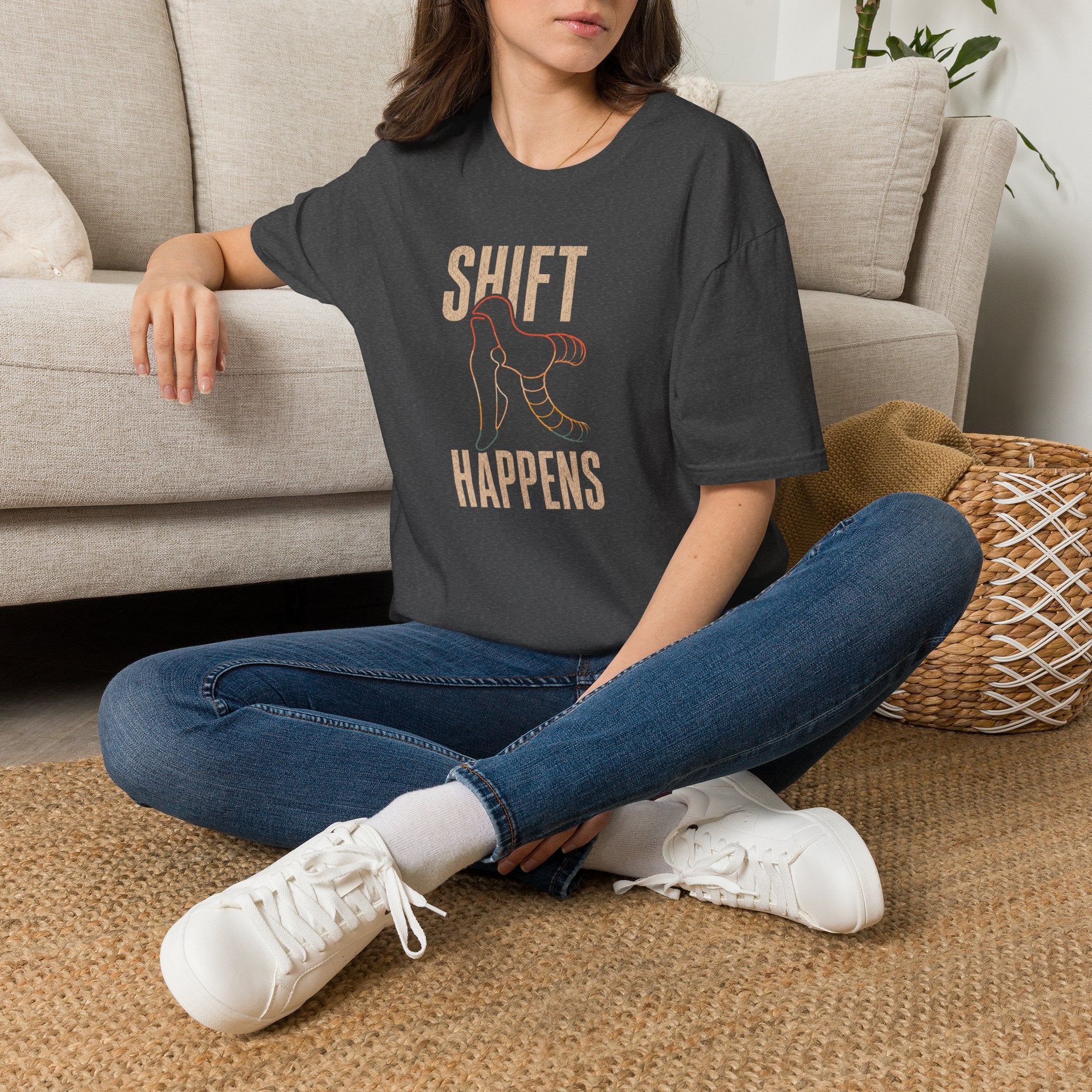 Shift Happens Saddle T-Shirt