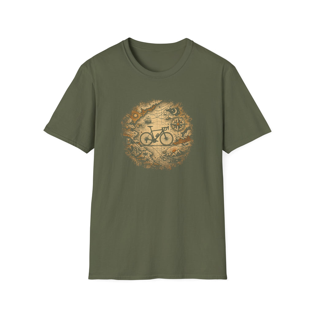 Globe ausgefranst T-Shirt