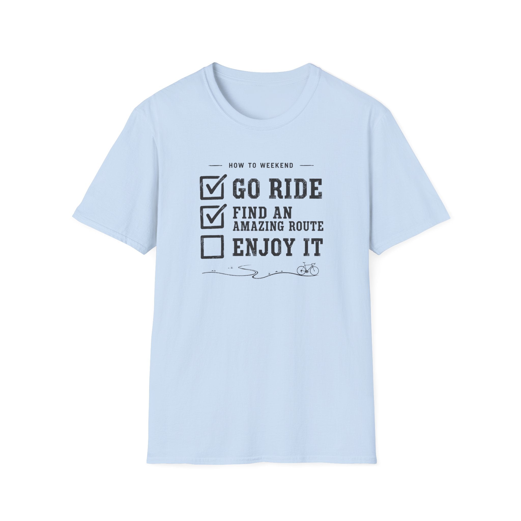 How to Weekend Checklist T-Shirt