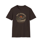 Out Riding T-Shirt Black T-Shirt