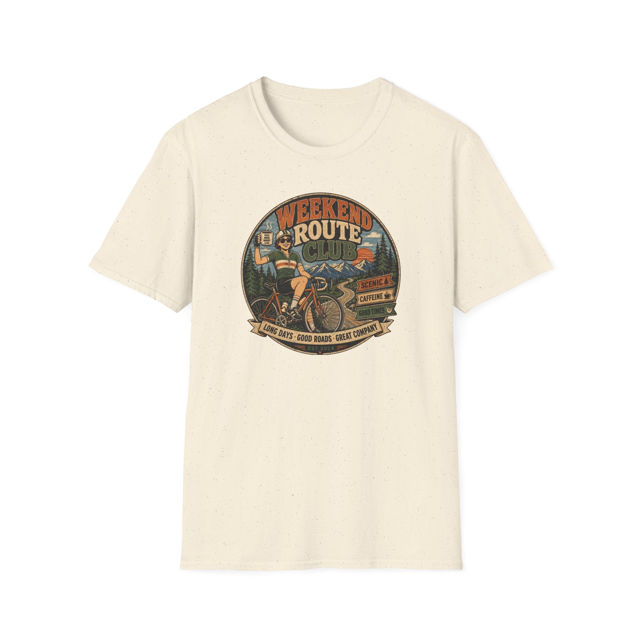 Long Days Good Roads 2 T-Shirt
