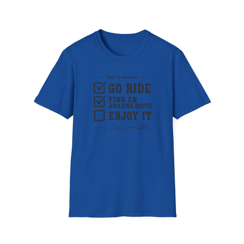 How to Weekend Checklist T-Shirt