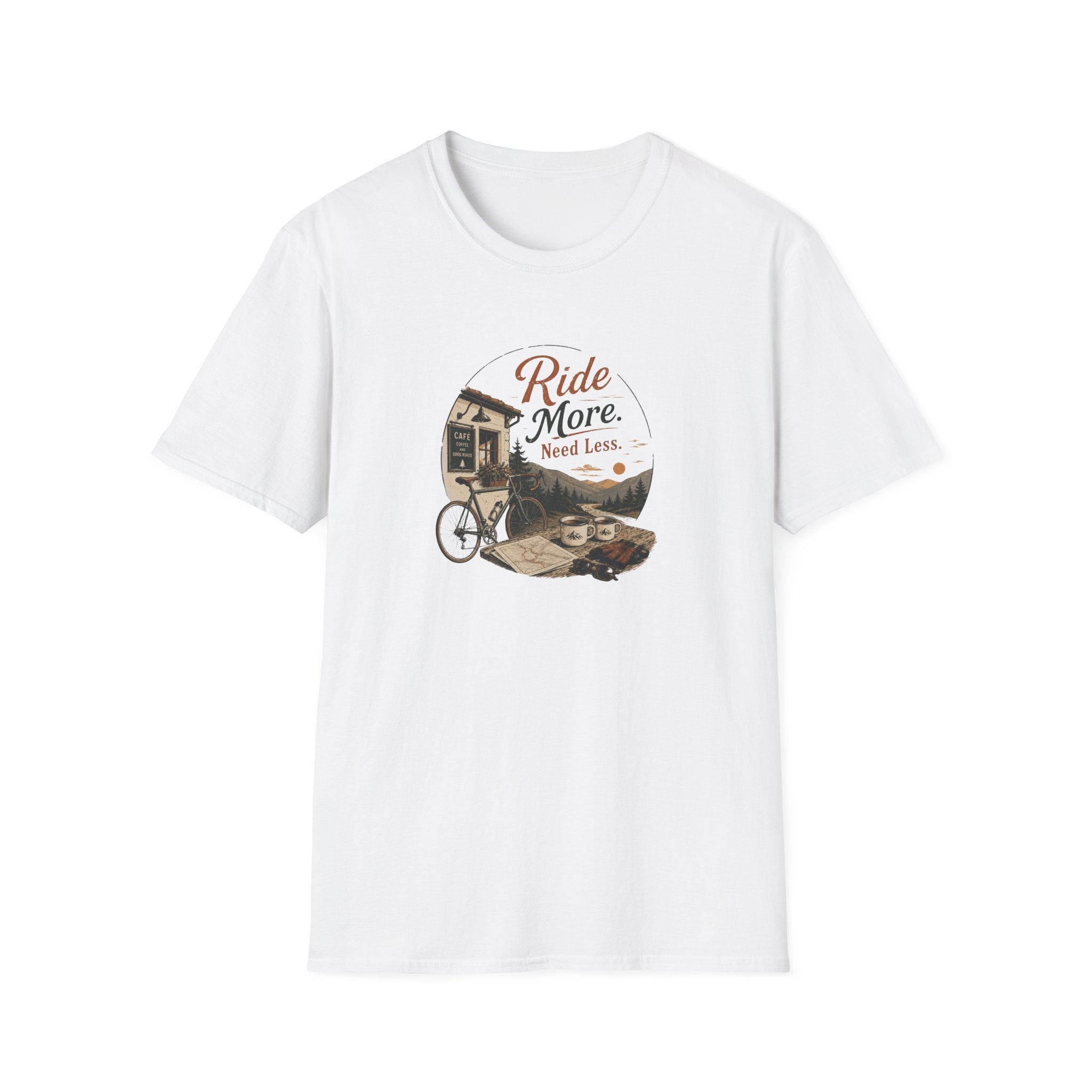 Ride More Need Less 4 T-Shirt